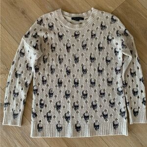 Skull cashmere sweater